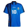 Oficiální Fotbalový Dres Argentina 10 Hostující Retro 1994 pro Muži